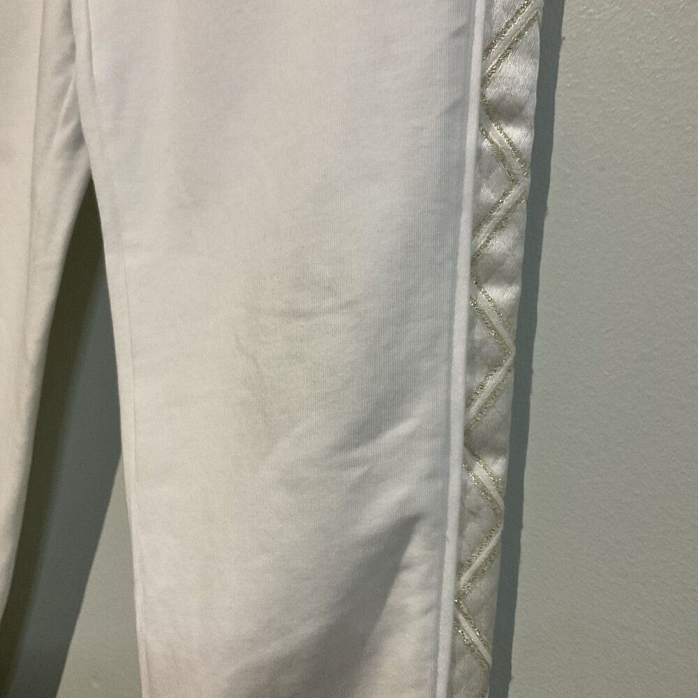Angels Face Girl’s White Tracksuit Ruffle Long Sleeves Size 6-7 Y Cotton Outfit - Picture 8 of 13